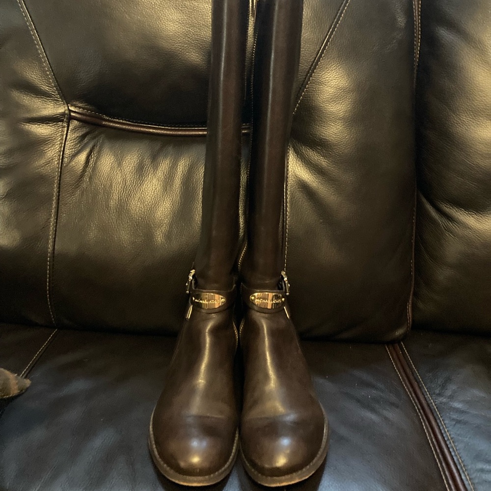 Authentic Michael Kors Riding Boots 👢. - Picture 2 of 8